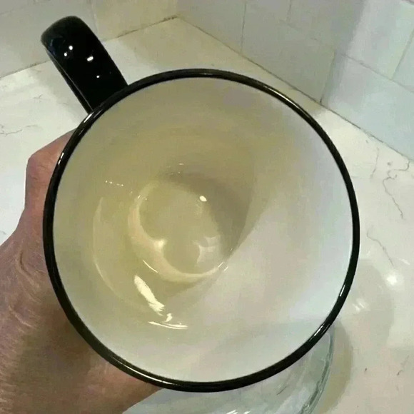 Hipster Brown Bear Mug Cup by Signature 16.5 oz. Big Yellow Glasses & Scarf - Picture 11 of 12